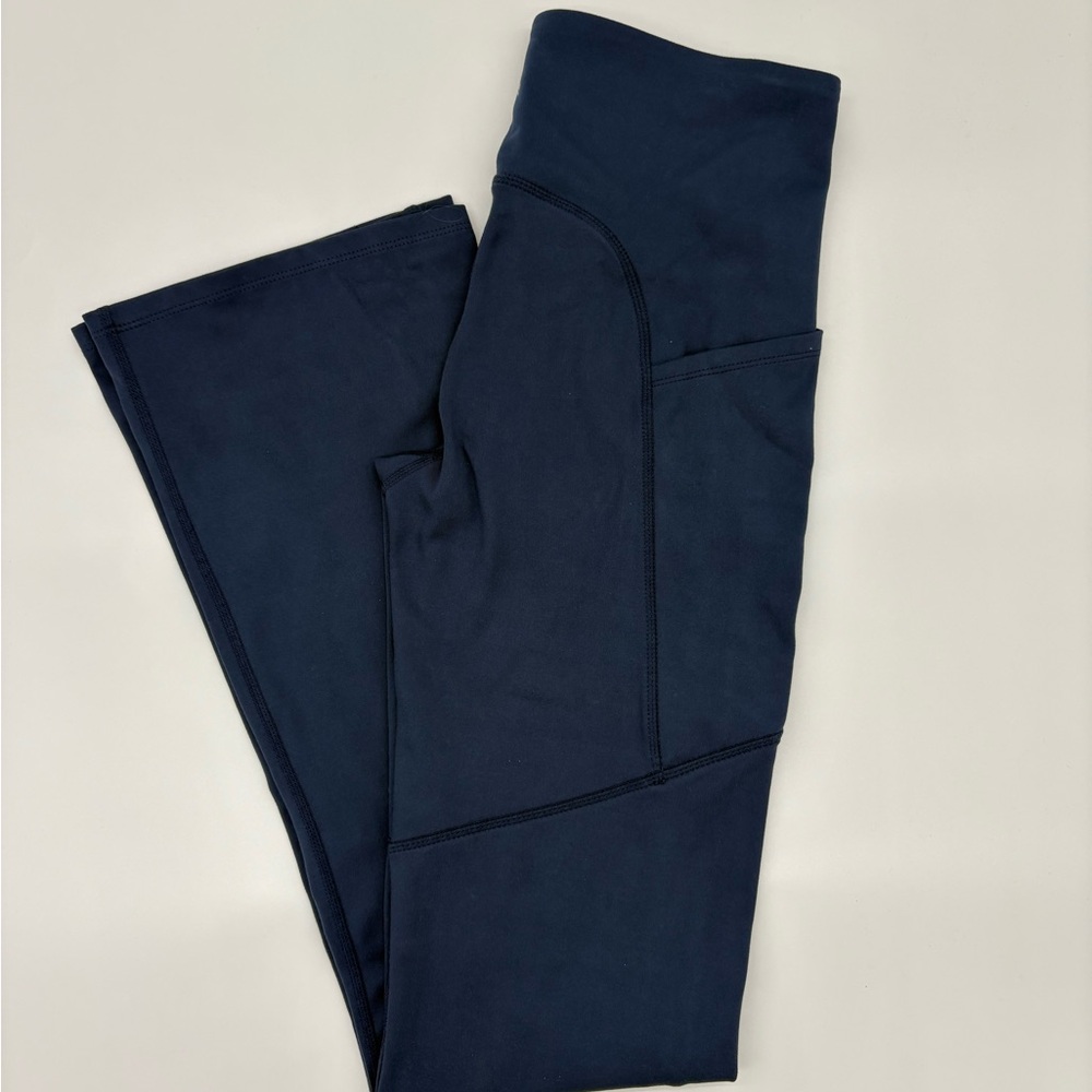 Marika Dark Blue Active Flare Leggings